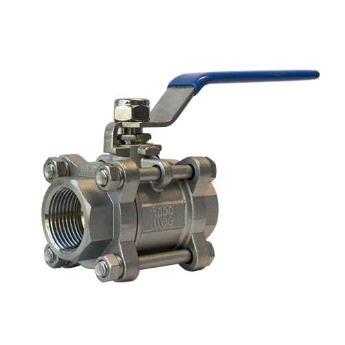 三片式手動螺紋球閥