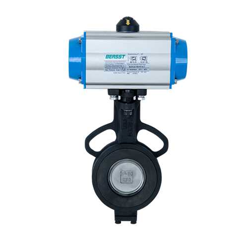 【BERSST】氣動對夾蝶閥硬密封