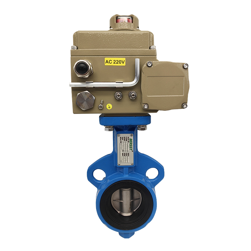 【SLVCN】電動(dòng)軟密封對夾蝶閥